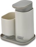 Joseph Joseph Duo Opal Zeepdispenser met Sponshouder - Grijs