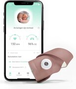 Owlet Smart Sock 3 - Babymonitor met Zuurstof- & Hartslagmeter (0-18 maanden) - Roze