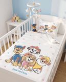 Paw patrol Housse de couette enfant imprimé - 100 x 140 cm - 40 x 60 cm - Coton
