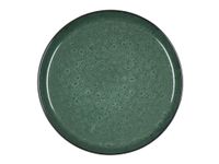 BITZ Serveerschotel Steengoed Groen Rond 27 cm