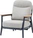 AVH-Collectie Savanna Lounge Tuinstoel Aluminium Antraciet