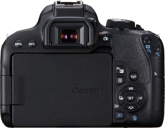Canon EOS 800D + EF-S 18-55mm - Zwart