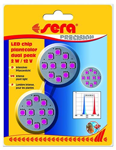 Sera LED chip plantcolor dual piek 2 W/12 V 2 st.