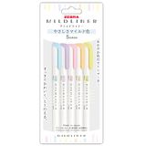 Zebra Mildliner Double Sided Highlighter - 2022 Gentle Color New Set van 5