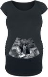 Positiekleding Echo Baby Rockhand Dames T-shirt - zwart - M