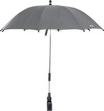 LittleLife Baby zonneparasol UPF50+ | Universele kinderwagen & buggy | UV-bescherming voor je kind - verstelbare 360° schaduw voor veilige zomerwandelingen, grijs