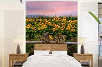Nr1Wallpaper Fotobehang Zonnebloem - Bloemen - Planten - 175 x 240 cm - Vliesbehang