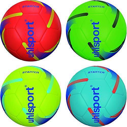 Uhlsport Starterset (4 x 10 ballen in verschillende kleuren) voetbals, uniseks, 5 stuks
