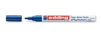 Edding 751 Verf-stiften blauw, wit 10 stuks