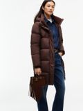 Tommy Hilfiger Dames Parka Dark brown XXS