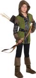 Amscan Kostuum Robin Hood Jongens Groen/bruin Maat 128/140
