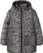 NAME IT Wintermantel mit Leopardenmuster - braun/schwarz
