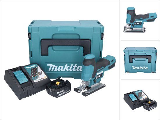 Makita DJV185RF1J Accu-pendeldecoupeerzaag - 18V - 3.0Ah - 1 accu + lader - MAKPAC