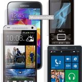 Maoni Anti-reflex zijdematte displaybeschermfolie voor BLU Vivo 4.8 HD mobiele telefoon (3-pack)