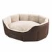 Nobby Comfort bed ovaal LICA bruin 65 x 57 x 22 cm