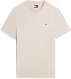 Tommy Jeans T-shirt Tjm Xslim Jaspe Htr Dm0dm20363 Aci Classic Beige Mannen Maat S