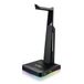 SPYCO Keeper HS-131, Gaming Headsethouder, RGB LED Breathing Effect, 2 USB-poorten, universeel aanpassingsvermogen, antislip basis, PVC-kabel, ideaal voor pc en tablets