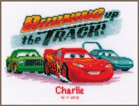 Vervaco Disney Lightning McQueen Borduurpakket
