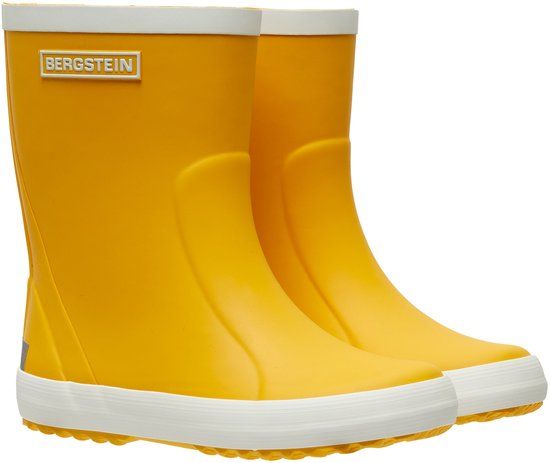 Bergstein Classic Unisex Junior Regenlaarzen - Geel