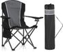 Markenlos Bol Camping Chair Foldable up to 160 kg Camping Chair Folding Chair with Drink Holders Folding Chair Camping Chair Foldable