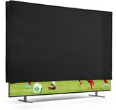 kwmobile tv hoes voor 24" TV cover - Beschermhoes voor televisie - Voor binnengebruik - Tegen vuil en stof - In zwart