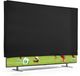 kwmobile tv hoes voor 24" TV cover - Beschermhoes voor televisie - Voor binnengebruik - Tegen vuil en stof - In zwart