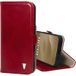 TORRO Étui iPhone 15 - Étui portefeuille en cuir de qualité supérieure avec support et fentes pour cartes (Rouge)