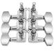 Gear4music Gitaarwerken Stemmechanieken, 3-A-Side Hex Keys, chroom