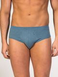 ZERO DEFECTS Slip 'Mercurio Soy fiber' bleu denim
