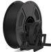 Fibre de carbone-PETG filament, 1,75 mm, 1 kg, noir mat