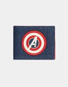 Marvel The Avengers Bifold portemonnee Logo Blauw