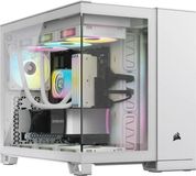 Corsair 2500X, Micro ATX, Dual Chamber, White PC Case