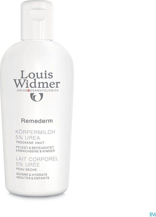 Louis Widmer Remederm Lichaamsmelk 5% Ureum - 200ml - Unisex