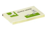 Q-CONNECT KF10503 Zelfklevend Notitiepapier Rechthoek Verschillende kleuren 100 vel
