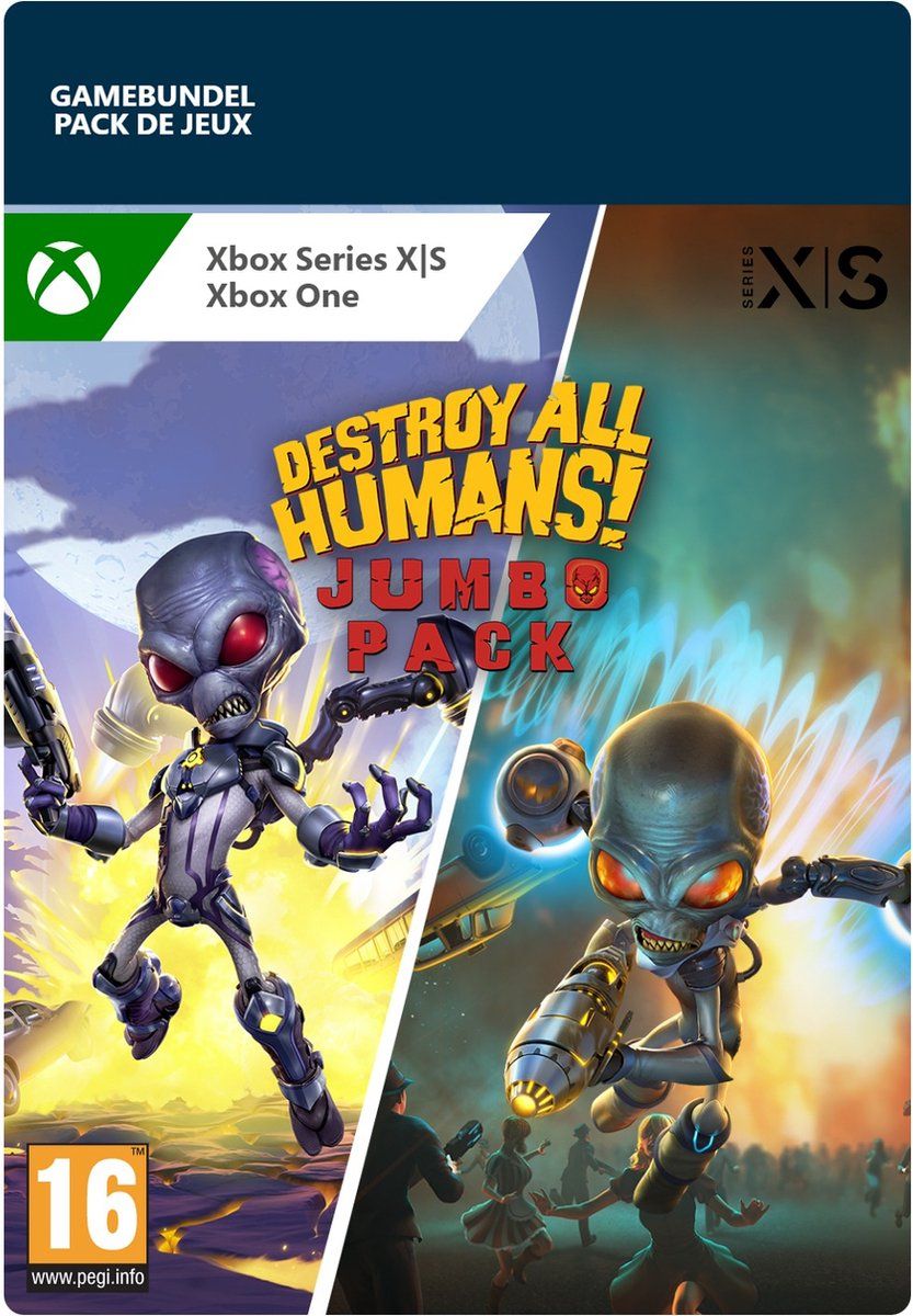THQNordic Destroy All Humans! 2 Reprobed: Jumbo Pack - Xbox Series X/S & Xbox One Download