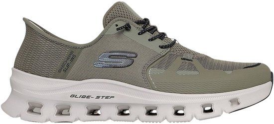 Skechers GLIDE-STEP PRO Heren Instappers - Groen / Zwart