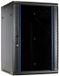 DSIT 18U armoire murale avec porte en verre 600x600x900mm (LxPxH)