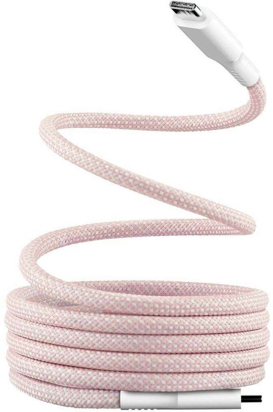 T'nB USB-kabel USB 3.2 Gen 1 (3.1 Gen 1) 1,5 m USB C Roze, Wit