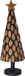 vidaXL Kerstboom met standaard bruin 90 cm massief teakhout