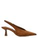 Steve Madden Alari suède slingback pumps met hak - cognac