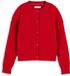 Tommy Hilfiger Kids Cardigan 100% Katoen Unisex Maat 12 Herfst/Winter 2026 Knalrood