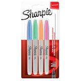 SHARPIE Permanent marker 4 stuks geassorteerde pastelkleuren