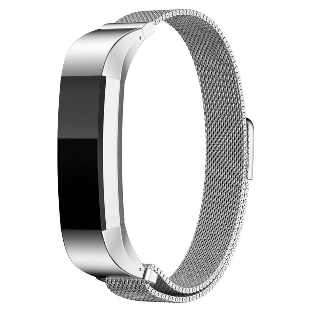 imoshion Milanees Watch bandje voor de Fitbit Alta (HR) - Zilver