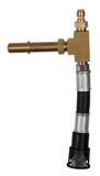 KS Tools 150.2366 Manometer-aansluitslang met 1/4" slangaansluiting incl. drukreduceerklep transparante slang
