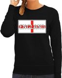 Bellatio Decorations Engeland Engeland landen sweater zwart dames