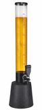 HI Bier / drank dispenser tap - 3 Liter - biertap / biertoren / tafel tap - kunststof - 23 x 88 cm