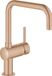 GROHE Minta keukenkraan - draaibare hoge U-uitloop - 1 straalstand - mat brons (brushed warm sunset) - 32488DL0