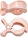 Lodger Swaddle Clips - Roze - 2 stuks