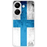 Xiaomi Redmi 13C Drapeau marseille Verstevigd hoesje met sublimatie bedrukking