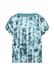 comma casual identity Shirt aqua / petrol / wit